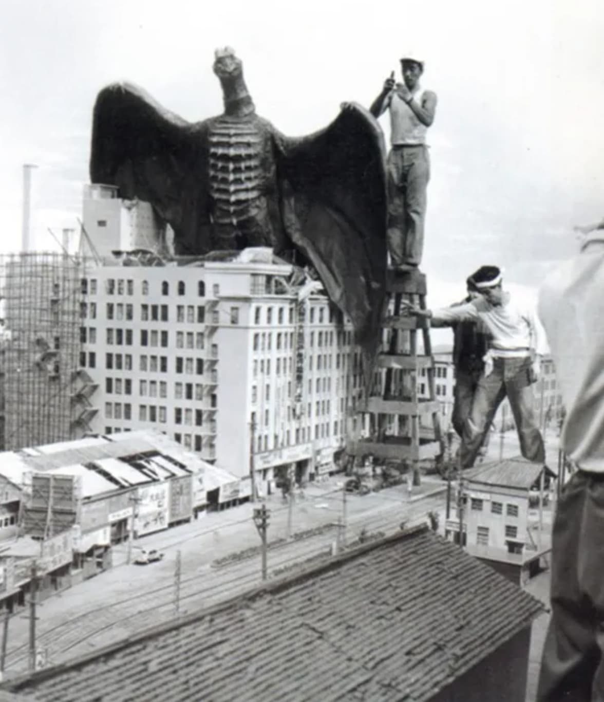 godzilla behind the scenes